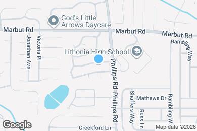 Map image of the property - 6281 Marbut Farms Trail