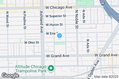 Map image of the property - 1464 W Ohio St