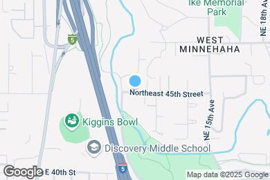 Map image of the property - 1006 NE 45th St