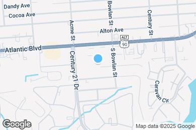 Map image of the property - 8303 Thor St