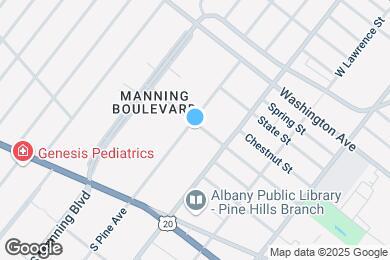 Map image of the property - 89 N Pine Ave