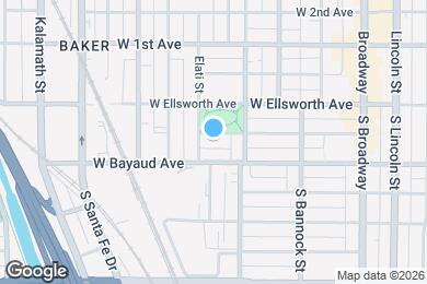 Map image of the property - 356 W Archer Pl