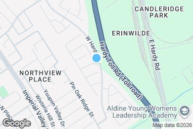 Map image of the property - 16102 Majestic Glen Ln