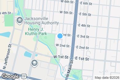 Map image of the property - 1232 N Laura St