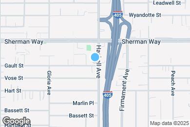 Map image of the property - 7101 Haskell Ave