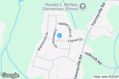 Map image of the property - 5701 Yachtsman Ct