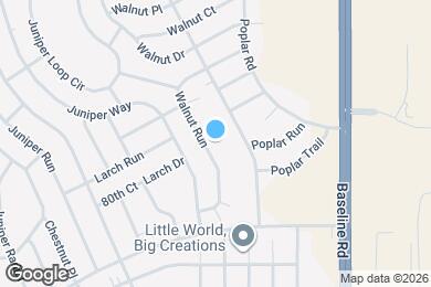 Map image of the property - 41 Walnut Run