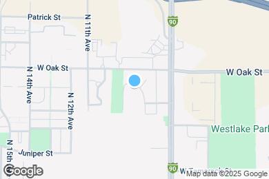 Map image of the property - 1223 N 8th Ave