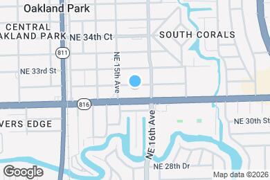 Map image of the property - 1546 NE 32nd St