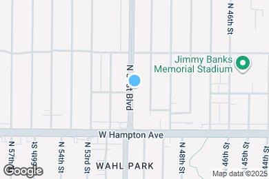 Map image of the property - 4904 N 51st Blvd