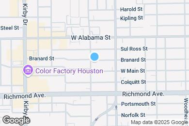 Map image of the property - 2137 Branard St