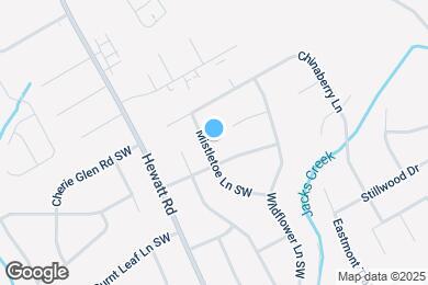 Map image of the property - 2468 Mistletoe Ln SW