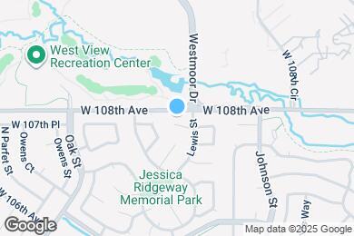 Map image of the property - 10435 W 107th Pl