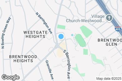 Map image of the property - 11670 W Sunset Blvd