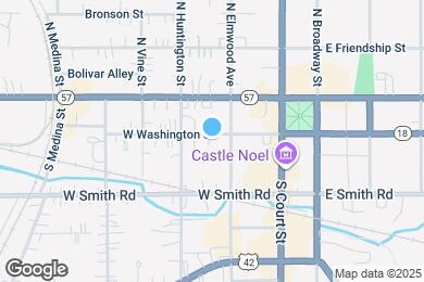 Map image of the property - 216 W Washington St