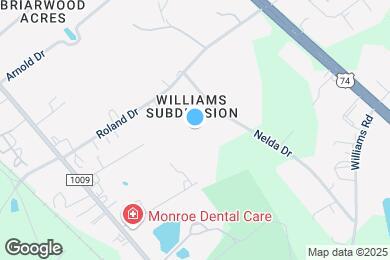 Map image of the property - Monroe Apartments