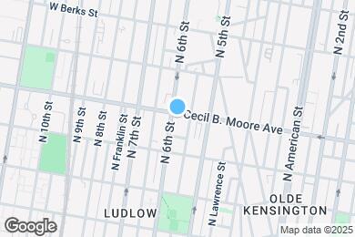 Map image of the property - 1653 N 6th St