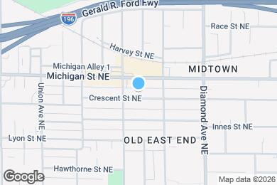 Map image of the property - 823 Crescent St NE