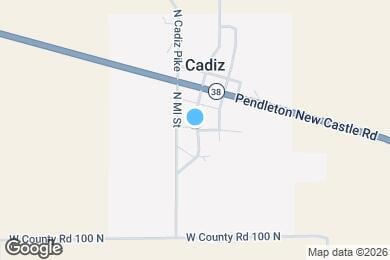 Map image of the property - 1205 N County Road 525 W
