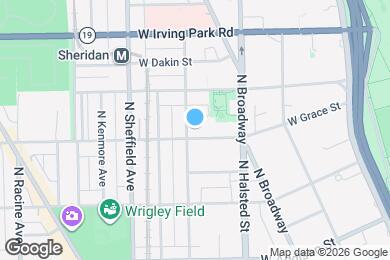 Map image of the property - 3801 N Fremont St