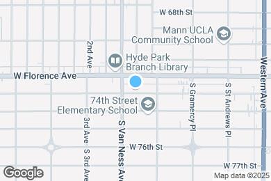 Map image of the property - 2139 W 73rd St