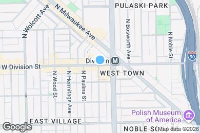 Map image of the property - 1627 W Division St