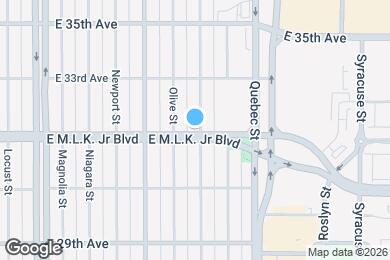 Map image of the property - 3201 Pontiac St