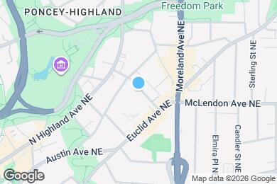 Map image of the property - 1089 Colquitt Ave NE