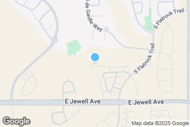 Map image of the property - 24223 E Mexico Ave