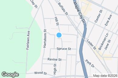 Map image of the property - 121 Hill St