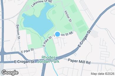 Map image of the property - 20 Peeples Dr