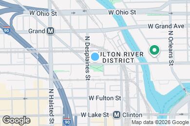 Map image of the property - 600 W Kinzie St