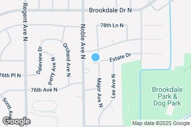 Map image of the property - 7709 Major Ave N