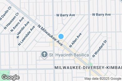 Map image of the property - 2935 N Milwaukee Ave