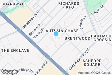 Map image of the property - $500 OFF FIRST MONTH'S RENT! Great 3 Bed, 3 Bath Duplex for Fall 2026 Pre-Lease
