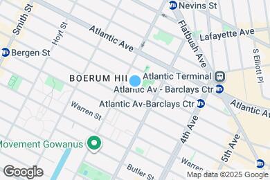 Map image of the property - 272 Dean St