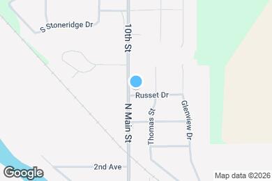 Map image of the property - 800 N Main St