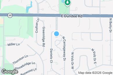 Map image of the property - 3350 N Carriageway Dr