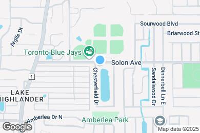 Map image of the property - 1713 Solon Ave