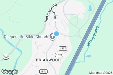 Map image of the property - 4667 Briarwood Dr