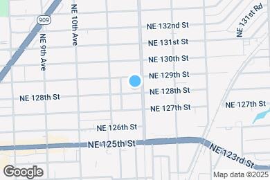Map image of the property - 1165 NE 128th St