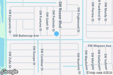 Map image of the property - 1710 SW Buttercup Ave