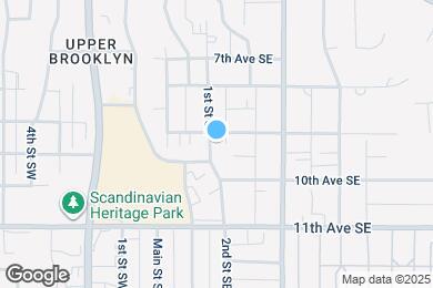Map image of the property - 104 9th Ave SE
