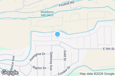 Map image of the property - 1633 Placerville St