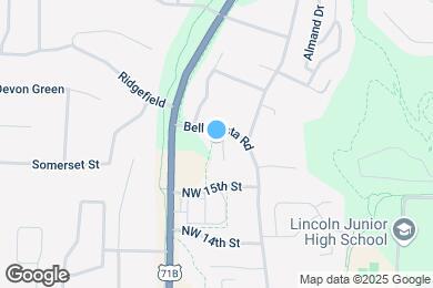 Map image of the property - 1515 NW Bell Royal Ct