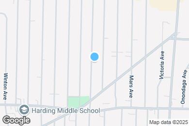 Map image of the property - 1573 Westwood Ave