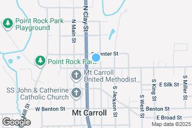 Map image of the property - 206 E Washington St