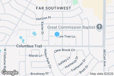 Map image of the property - 3809 Bee Tree Ln