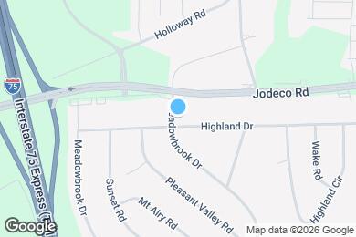 Map image of the property - 145 Highland Dr