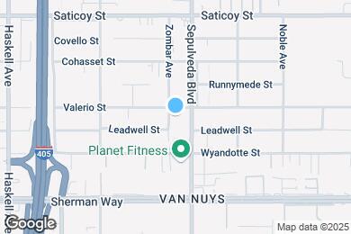 Map image of the property - 7343 Sepulveda Blvd